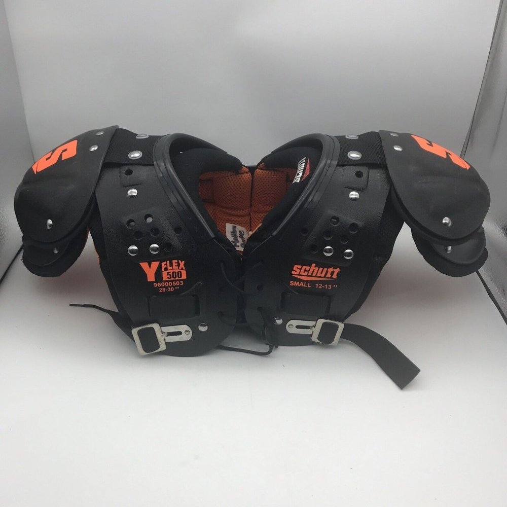 Schutt Football Shoulder Pads F Y Flex 500 Youth Small 12-13” 28-30” Sportswear
